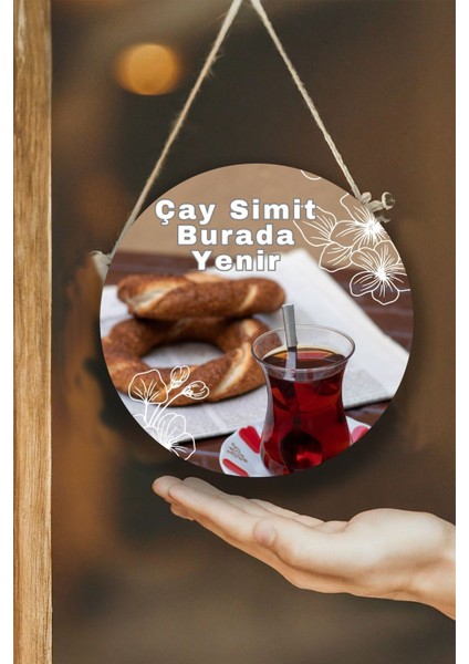 Simit Salonu Için Duvar, Kapı, Çift Taraflı Askılı Pano Karşılama Tabelası, Tablo Süs Dekor fırsatları