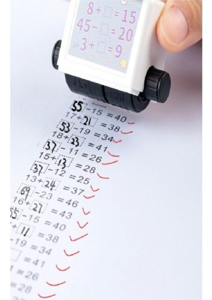 Matematik Işlem Rulosu Boşluk Doldurma Seti Öğrenmeyi Eğlenceli Kılar