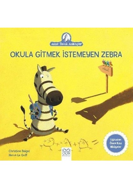 Sevimli Zebra ile Okula Neşeyle Gidiyor!