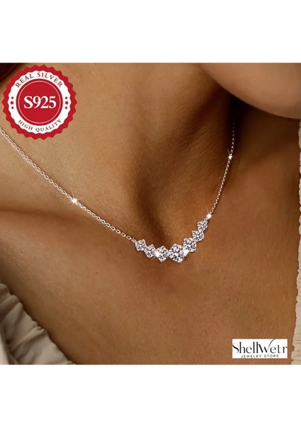 Silvershine 925 Ayar Gümüş Kolye Sevgililer Günü , Annenize Verilecek En Güzel Gümüş Hediyesi