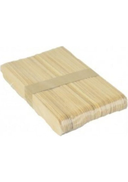 Doğal Renk Dil Çubuğu, 50'li Paket, Hijyenik ve Sağlıklı Kullanım