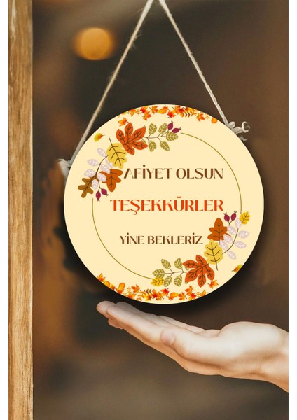 Afiyet Olsun Yazılı Restoran, Cafe, Pastane Duvar, Kapı, Tek Taraflı Askılı Pano Karşılama Tabelası fiyatları