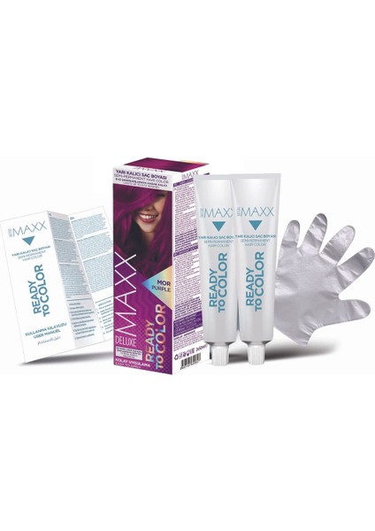 Semı Permanent Haır Dye (Yarı Kalıcı Saç Boyası Harika 5 Renk) 2X50 ml fırsatları