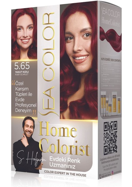 Home Colorıst (Evdeki Profesyonel Renk Uzmanınız) 2X50 ml + 30 ml Asistan Tüp Saç Boyası
