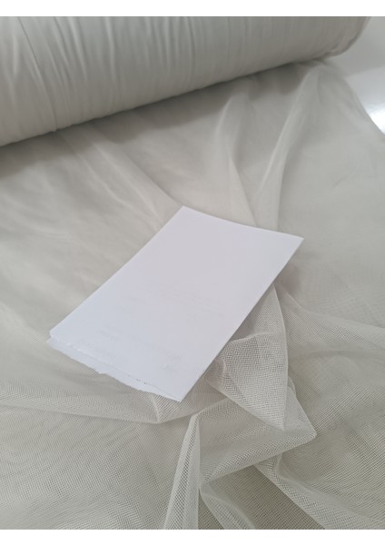 Dökümlü Düz Tül Perde - Koyu Krem - Pileli Dikim 1x2,5 Pile - KL544 fırsatları