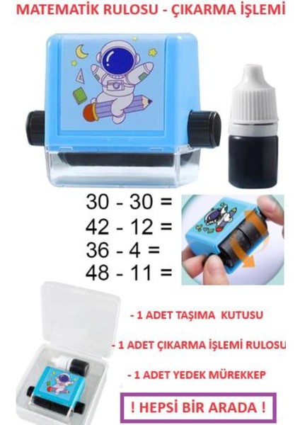 Çıkarma Işlemi Rulosu, Eğlenceli Soru Çözme Alıştırması