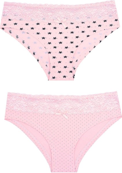 Iç Giyim Nbb Dantelli 2'li Hipster Külot