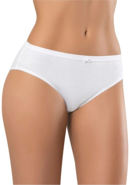 Iç Giyim Erdem Beyaz Pamuk Külot Büyük Bedenli (6 Adet)