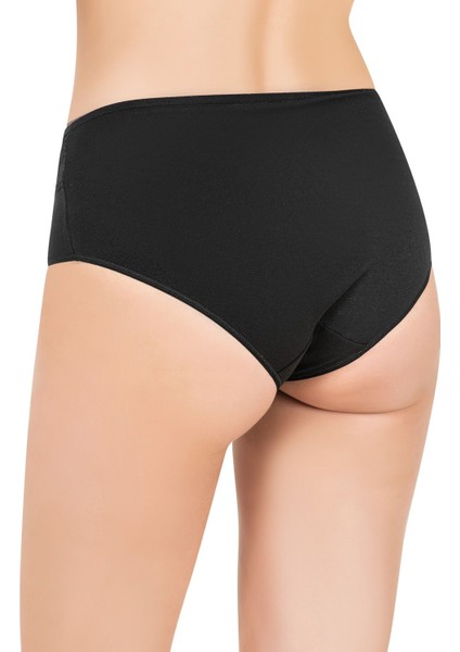 3'lü Paket Kadın Pamuklu Modal Esnek Rahat Dantel Detaylı Külot modelleri