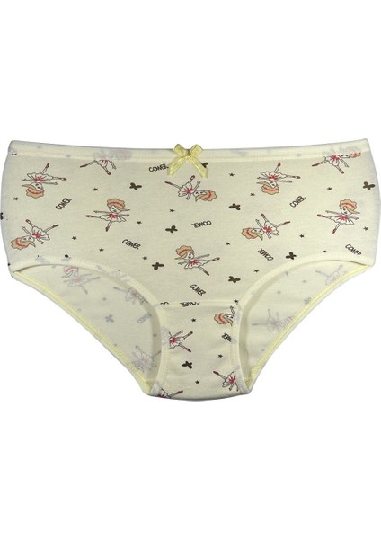 Likra Empirme Kız Bato Külot Karışık Renkli 6810 (12 Adet)