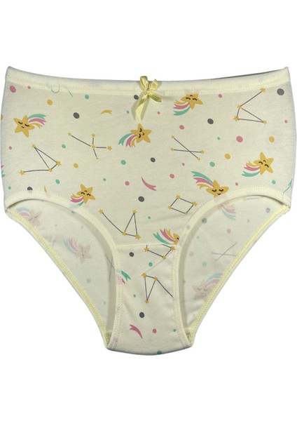 Likra Empirme Kız Bato Külot Karışık Renkli 6810 (12 Adet)