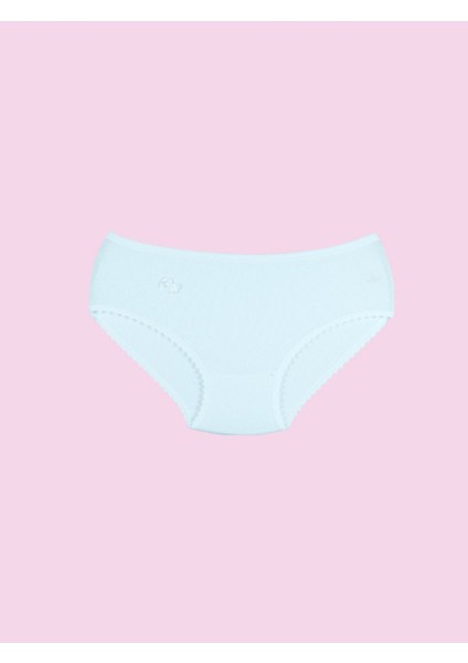 Ceylanoğlu %100 Pamuk Kız Çocuk Slip Külot 12 Adet