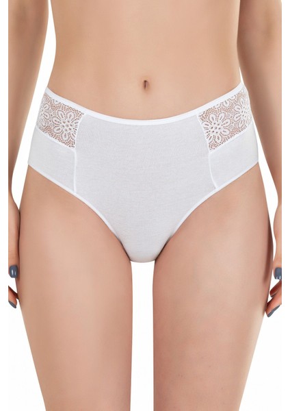 3'lü Paket Kadın Pamuklu Modal Esnek Rahat Dantel Detaylı Külot fiyatları