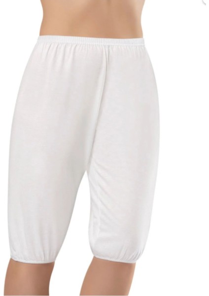 Iç Giyim Erdem Beyaz Kadın Paçalı Külot