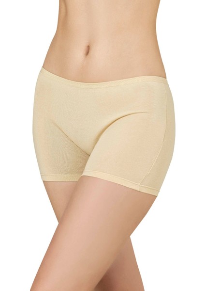 3'lü Paket Kadın Pamuklu Esnek Rahat Boxer modelleri