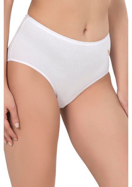 6'lı Paket Kadın Pamuklu Modal Esnek Yumuşak Yüksek Bel Bato Külot indirimleri