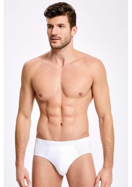 %100 Pamuk 6'lı Paket Erkek Külot( 1015)