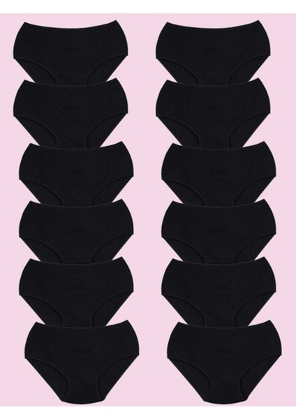 Ceylanoğlu %100 Pamuk Transferli Ribana Slip Külot 103 Eko Paket (12 Adet) fiyatları