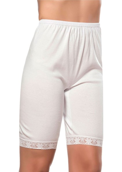 3'lü Paket Kadın Pamuklu Ağlı Model Ribana, Esnek Rahat Kalıp, Yumuşak Paçalı Diz Üstü Kısa Külot modelleri