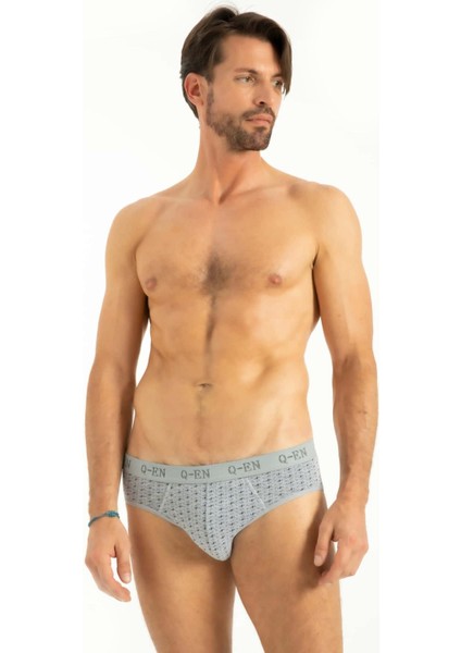 Iç Giyim Kalın Lastik Baskılı Pamuk Kumaş Erkek Slip 3'lü Paket fiyatları