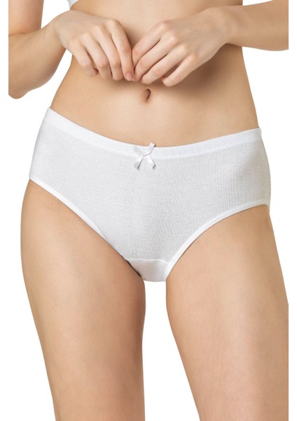 6'lı Paket Kadın Ribana Esnek Pamuklu Yüksek Bel Bato Külot Büyük Bedenli fiyatları