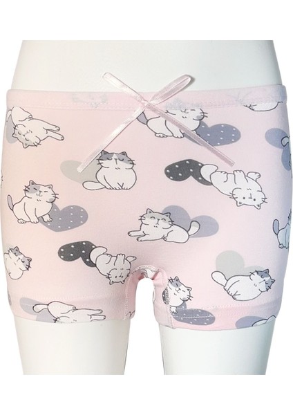 Likra Empirme Kız Şort Külot Karışık Renkli 6850 (6 Adet) modelleri