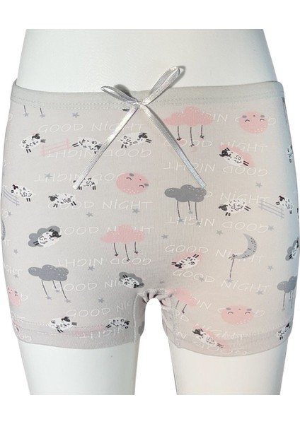 Likra Empirme Kız Şort Külot Karışık Renkli 6850 (6 Adet) fırsatları