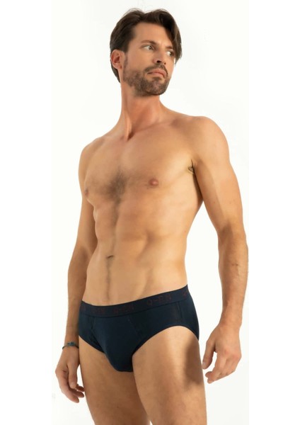 Iç Giyim Pamuk Kumaş Erkek Slip 3'lü Paket