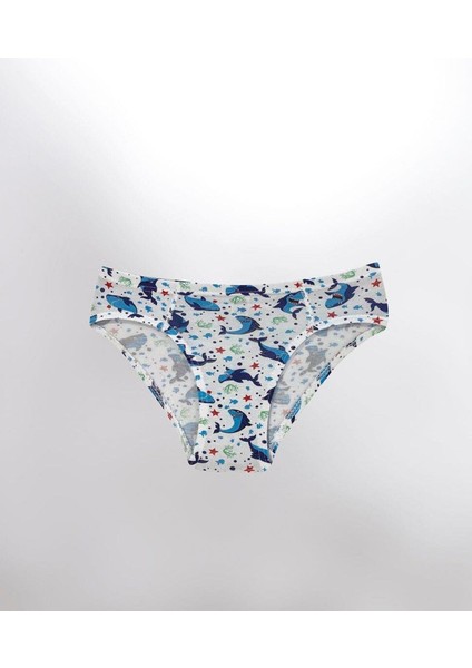 Iç Giyim (6 Adet) Kota Erkek Çocuk Baskılı Likralı Slip modelleri