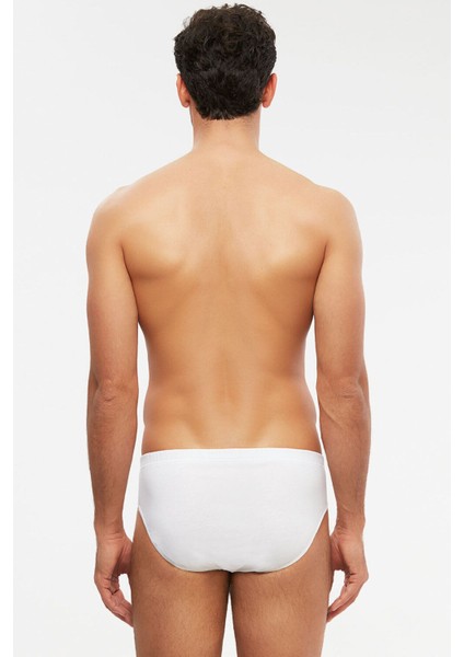 Iç Giyim ( 4 Adet) Pamuklu Basic Erkek Slip
