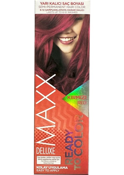 Semı Permanent Haır Dye (Yarı Kalıcı Saç Boyası Harika 5 Renk) 2X50 ml