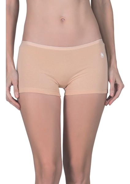 3'lü Paket Kadın Modal Pamuklu Yumuşak Esnek Şort Boxer