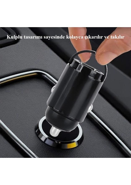 45W Araç Şarj Cihazı | Pd & Qc 3.0 Destekli Hızlı Şarj Adaptörü modelleri