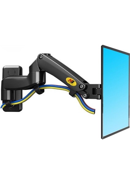 Nb F150 Ergonomik Gaz Yaylı Duvar Tipi Amörtisörlü Monitör Askı Aparatı 17” - 27” fırsatları