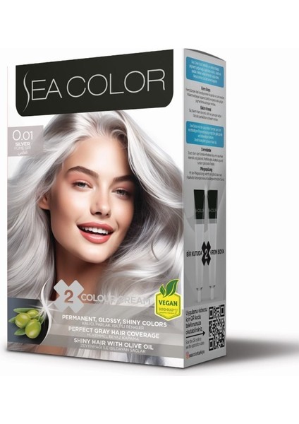 Mükemmel Beyaz Kapama (1 Pk x 2 Tüp Saç Boyası ve Oksidan)