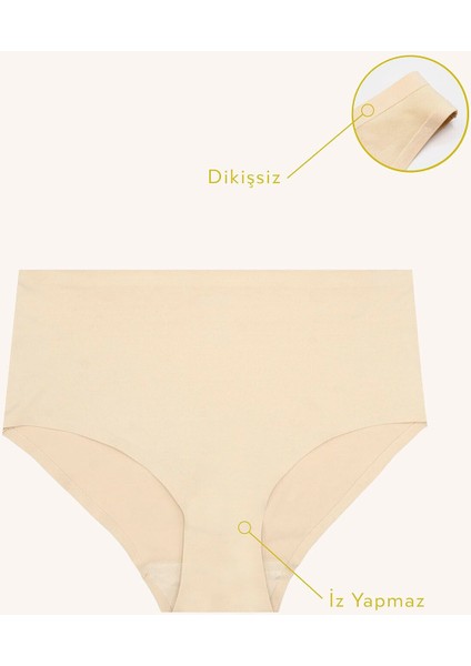 Iç Giyim Nbb Iz Yapmaz Yüksek Bel Külot