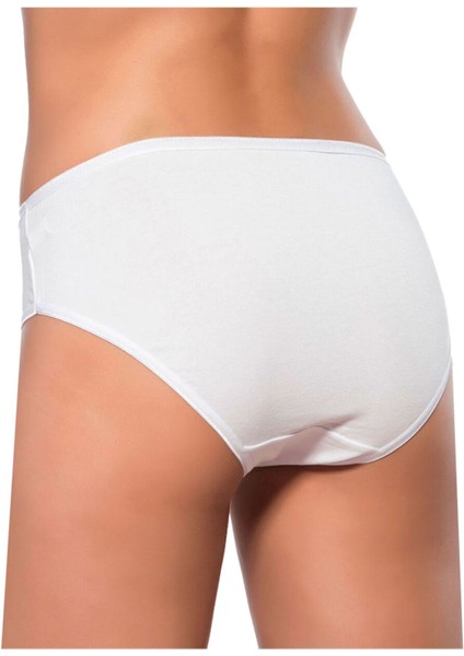 6'lı Paket Kadın Pamuklu Likralı Süprem Yüksek Bel Bato Külot modelleri