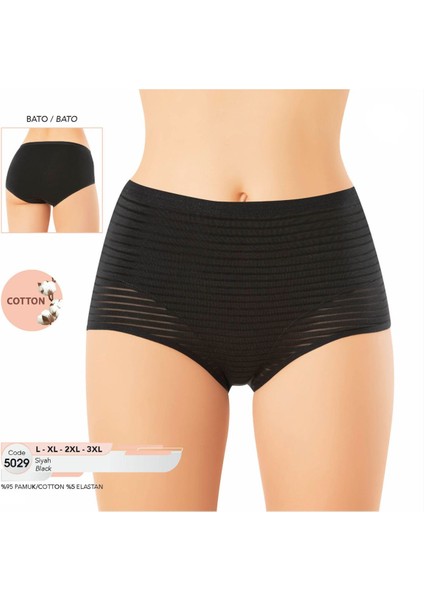Iç Giyim Kota Pamuk&likra Büyük Beden Bato (6 Adet) Külot