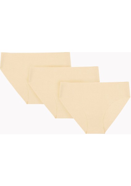 Iç Giyim Nbb 3'lü Lazer Kesim Iz Yapmaz Basic Külot