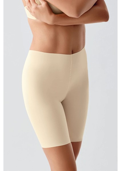 Iç Giyim Newbra Iz Yapmaz Yüksek Bel Toparlayıcı Lazer Kesim Uzun Short Külot
