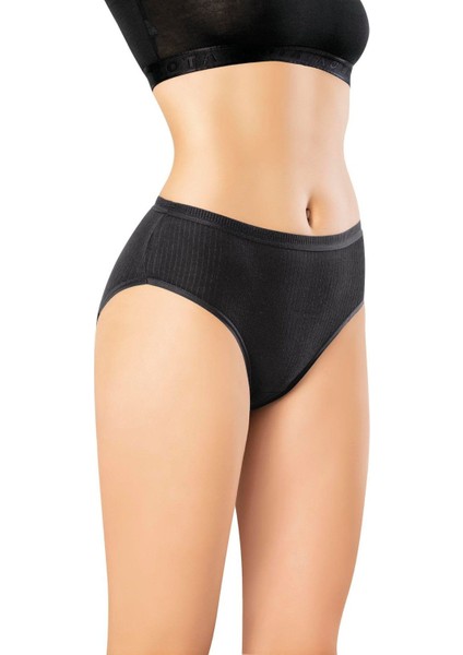 Iç Giyim Kota Raporlu Ri̇bana Bato Sli̇p Külot 6'li Paket