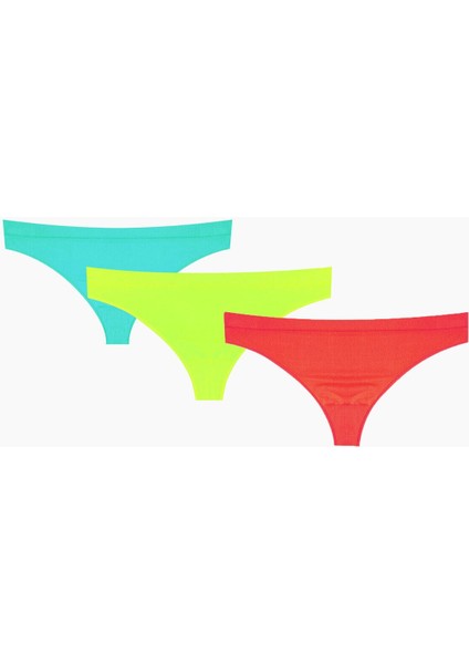 Iç Giyim Nbb Neon Dikişsiz 3'lü String