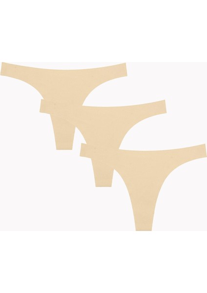 Iç Giyim Nbb 3'lü Lazer Kesim Iz Yapmaz Tanga