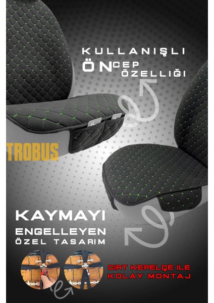 Seat Leon Fr 2011 – Neokapitone Oto Koltuk Kılıfı Siyah | 4 Mevsim, Nefes Alan, Kaymaz fırsatları