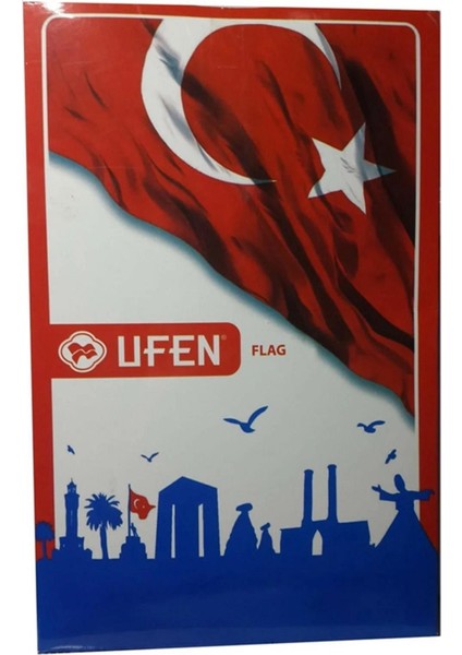 50X75 cm Polyester Bayrak, Dayanıklı ve Renkli Bayrak, Dekoratif Bayrak