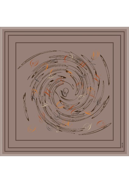 Sonbahar Kış Sezonu-Ipek Krep Saten Eşarp - Sura - 9091701 - 331