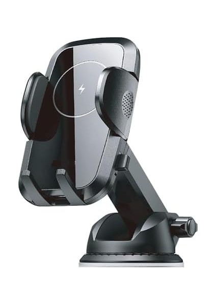 HP-A04 15W Kablosuz Şarj Araba Telefon Tutucu Ayarlanabilir Cam ve Torpido Için Yüksek Kalite Tutucu Premium