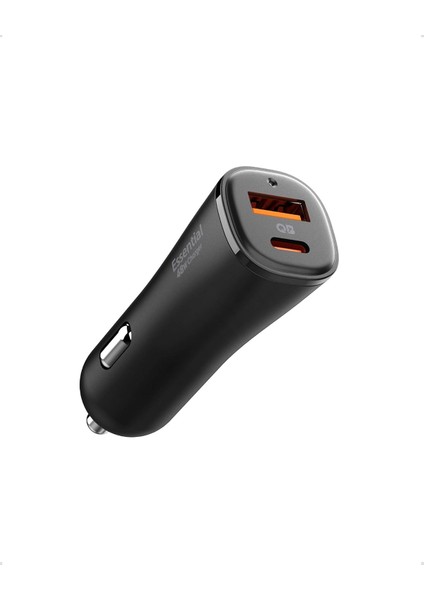 48W Usb-C 2 Port Araç Içi Hızlı Şarj Aleti Pps Destekli Akım Korumalı Güç Adaptörü iPhone & Android & iPad Type-C Pd 3.0 30W + Qc 3.0 18W - ACP08447