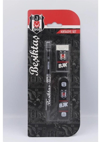 3’lü Kırtasiye Seti, Beşiktaş Temalı, Renkli ve Kullanışlı, Hediye Alternatifi