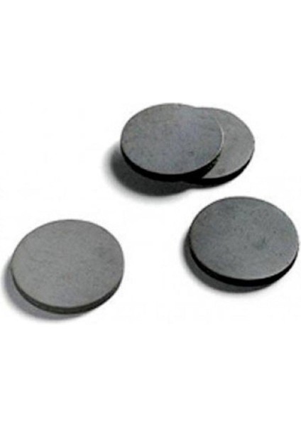 Yuvarlak Siyah Magnet Mıknatısı 35'li Set